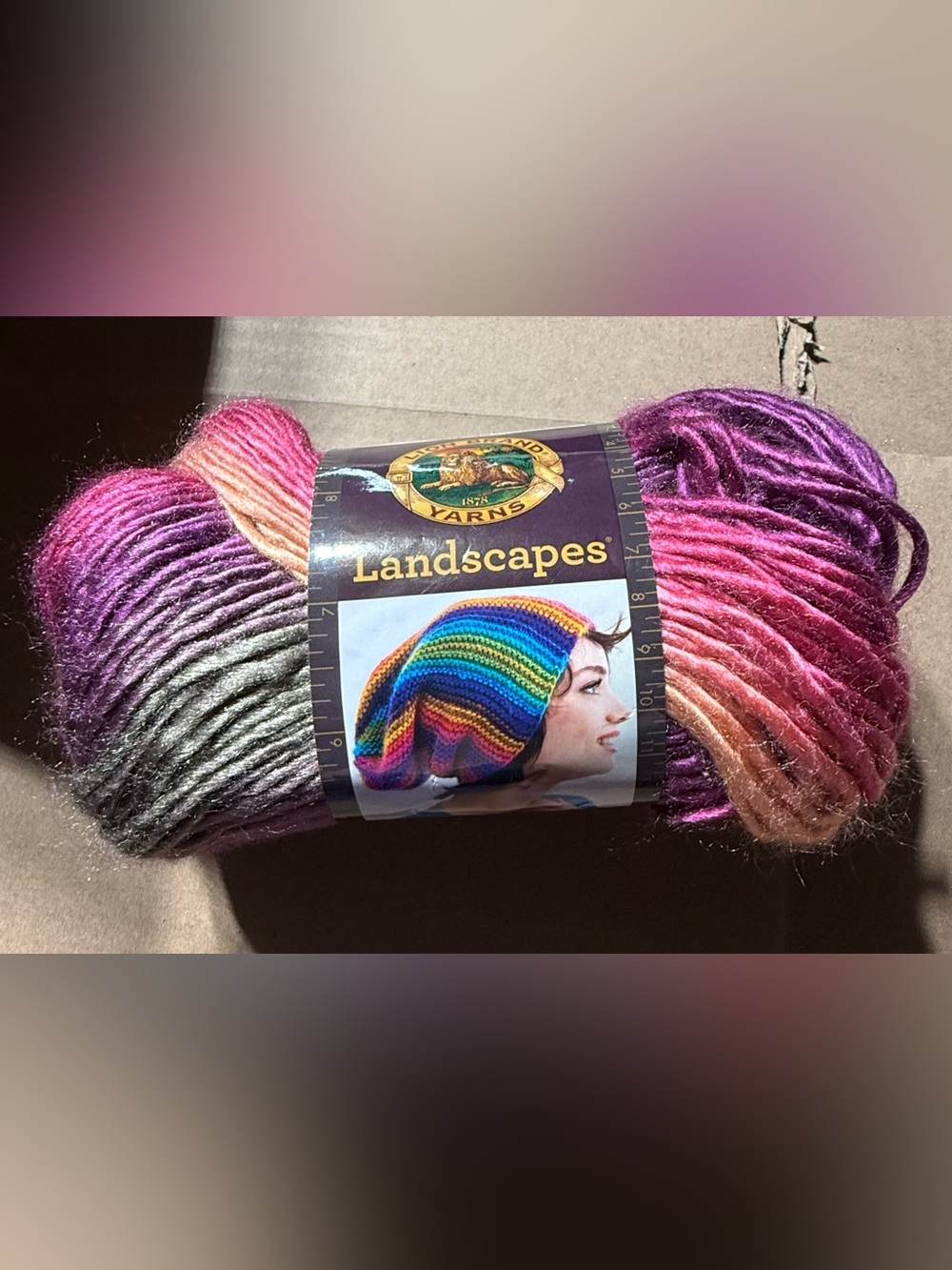 Lion Brand Landscapes Coral Reef Yarn (1 Skein)